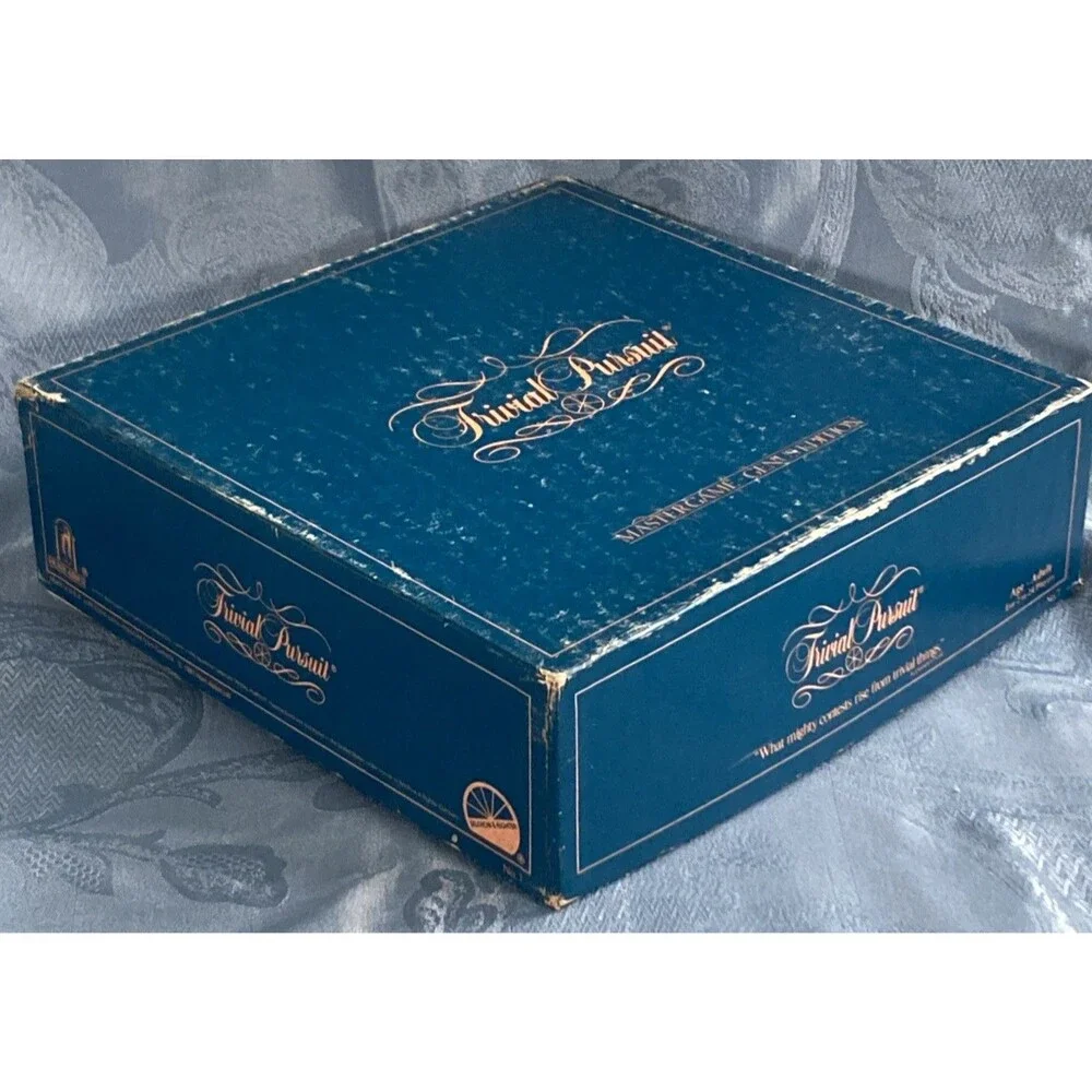 Trivial Pursuit Master Board Game Genus Edition (Vintage 1981 Original)